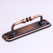Meks Antik Bakır Büyük Metal Kapı Çekme Kolu 14.5 cm Tutamağı Kulp Kulpları Dolap Mobilya Dolap Çekmece