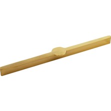 Meks Saral Çizgili Mat Altın Metal Kulp 320 mm 32 cm Mobilya Çekmece Mutfak Dolabı Dolap Kapak Kulplar
