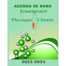 Meks Agenda De Bord Enseigant Physique-Chimie 2023: L'agenda De Bord Pour Professeur De Physique-Chimie
