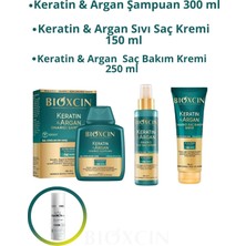 Meks Bioxcin Keratin&argan Onarıcı Saç Bakım Seti, DOLUNAYTCRT-BXCNJELLISET1123
