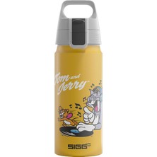 Meks Sigg - Çocuklar Için Alüminyum Su Şişesi - Wmb One Disney Tom & Jerry - Gazlı - Sızdırmaz - Tüy Kad
