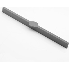 Meks Saral Çizgili Füme Renk Metal Kulp 320 mm 32 cm Mobilya Çekmece Mutfak Dolabı Dolap Kapak Kulplar