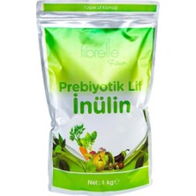Meks Fibrelle Inülin Prebiyotik Lif Hindibağ 1 kg Ambalaj 1 Adet