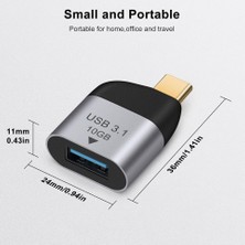 EBG Elektronik Type C 3.1 To USB 3.0 10 Gbps Çevirici Dönüştürücü