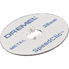 Meks Dremel SC456 Ez Speedclic Metal Kesme Diski, 38 Mm, 5'li