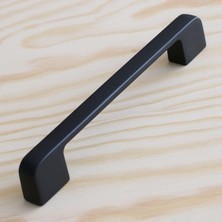 Meks BADEM10 Arel Kulp Mobilya Mutfak Dolabı Çekmece Dolap Kulpları Kapak Kulpu Kulbu Siyah 160 mm Metal