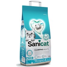Meks Sanicat Active Marsilya Sabunlu Topaklanan Kedi Kumu 10L