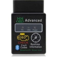 Meks Gaman Arıza Tespit Cihazı Arıza Okuma Silme Bluetooth Obd2 Advanced Tüm Bilgisayara Bağlanan Araçla