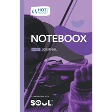Meks Violin: Noteboox: Music Journal – Purple