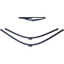 Meks VASS41 Ön Cam Arka Cam Silecek Seti Peugeot 5008 ile Uyumlu 2014-2016