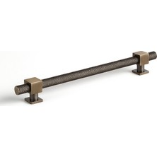 Meks Martel Antik Metal 224 mm Mobilya Kulp Çekmece Dolap Kapak Kolu Kulpu Kulpları Dayanıklı Tasarım