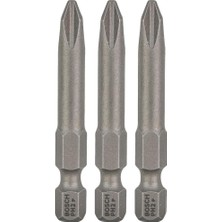 Meks Bosch Professional Vidalama Ucu, Gri, 3 Adet, Gri