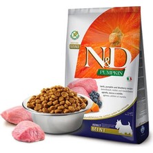 Esranın Dünyası Pumpkin Balkabaklı Kuzulu Yaban Mersinli Küçük Irk Tahılsız Yetişkin Köpek Maması 2,5 kg