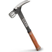 Meks Estwing Klauenhammer Ultra, Ledergriff, Gerade, Ø30MM 530G, Geraute Bahn