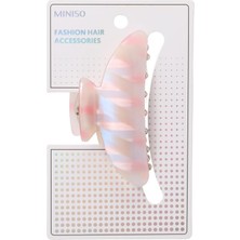 Meks Miniso Kadın Mermer Desenli Saç Tokası, 11 Cm, 2017147810100, Renkli