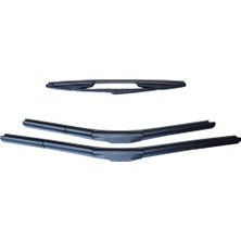 Meks VASS41 Ön Arka Cam Silecek Seti 61610443590 Bmw X3 E83 ile Uyumlu 2004-2010