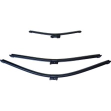 Meks VASS41 Ön Cam Arka Cam Silecek Seti 5L1998001 Skoda Yeti ile Uyumlu 2010-2013