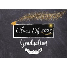 Meks Independently Published Class Of 2023 Graduation Guest Book: Graduation Sign In Journal With Messag
