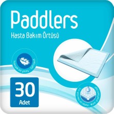 Meks Paddlers Hasta Bakım Yatak Koruyucu Örtü 60X90 cm 30 Adet – Sıvı Geçirmez, Emici
