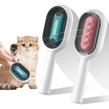 Meks Valkyrie Su Hazneli Kedi Yıkama Fırçası Kedi Tarağı Sulu Yeni Nesil Pembe