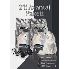 Meks Doğal Bentonite- Süper Topaklanan Aktif Karbonlu Kedi Kumu 10 LTX2ADET