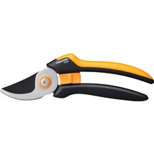 Meks Fiskars Bypass L Bahçe Makası, Masif, P341, Taze Dallar ve Çalılar Için, Yapışmaz Kaplama, Paslanma
