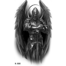 Meks Bearpear Watchmen Geçici Şovalye Dövmesi Knight Tattoo
