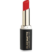 Meks Golden Rose Pure Matte Powder Lipstick No: 117 - Nemlendirici Pudramsı Mat Ruj