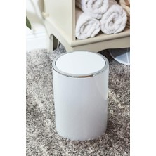 Meks Beyaz, Çöp Kovası 5 Litre - Inca Model