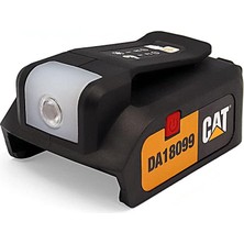 Meks Cat DA18099 18V 2A Çift Çıkışlı USB Port + LED Fener