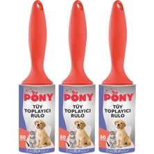 Meks Pony Tüy Toplayici Rulo 3 Lü Set Kedi̇ Köpek