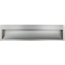 Meks System 2163 Saten Renk Gömme Kulp 160 mm Renksiz Tek Ebat SSY2163 0160 Nb-Nb