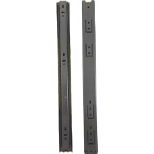 Meks Std Galvanizli Teleskopik Çekmece Rayı 35X350
