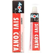 Meks 404 Sıvı Conta Kırmızı 45GR 300°C 404