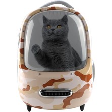 Meks Petkit Breezy 2 Evcil Hayvan Çantası Kamuflaj Desen (Resmi Distribütör Garantili)