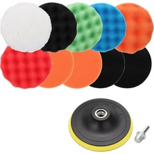 Meks Valkyrie 12 Parça 10CM Büyük Boy Oto Pasta Cila Polisaj Seti