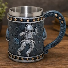 Uslucan Alışveriş 3D Astronot Tasarımlı Kupa Bardak
