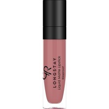 Meks Golden Rose Longstay Liquid Matte Lipstick No: 34 - Bulaşmayan Kalıcı Likit Mat Ruj