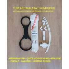 netsu arıtma Su Arıtma Cihazı Yenileme Kiti, Membran Kabı, Anahtar, 4 Yollu Vana, Çekvalf, Atık Kısıcı, Dirsek
