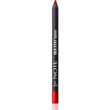 Meks Note Cosmetics Silk Stay Lipliner Suya Dayanıklı Ipeksi Dudak Kalemi - 08 Scarlet Red