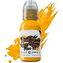 Mey İthalat Michaelangelo Yellow - World Famous Ink Dövme Boyası - 1OZ/30ML