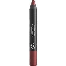 Meks Golden Rose Matte Lipstick Crayon No: 21 - Besleyici Nemlendirici Mat Kalem Ruj