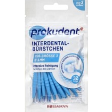 Meks Prokudent Arayüz Fırçası - Dış Çap 3 mm / Tel Çap 0,6 mm