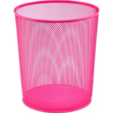 Meks Mas Tam Delikli Çöp Kovası Pembe