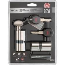 Meks Kale Kilit 264 Cec Birbirini Açar 2 Li Set