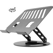 Meks Daytona Power-Way 360° Dönebilen Metal Ayarlı Macbook & Notebook Standı