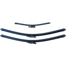 Meks VASS41 Ön Arka Cam Silecek Seti 61610420549 Bmw 1 Serisi E81 ile Uyumlu 2004-2011