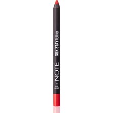 Meks Note Cosmetics Silk Stay Lipliner Suya Dayanıklı Ipeksi Dudak Kalemi - 07 Cherry Silk