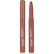Meks Keep It Ink Crayon Ruj 244 Shopping Time, Mat Doku, Renkli