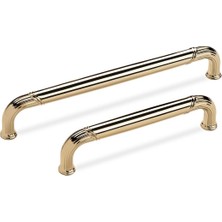 Meks System 4228 Modern Kulp Altın Renk 192 mm Altın Tek Ebat SSY4228 0192 Gl